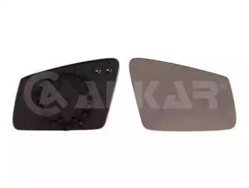 Скло дзеркала (з підігрівом) MB A-class (W176) 12-/S-class (W221) 05-13 (R) ALKAR 6472709