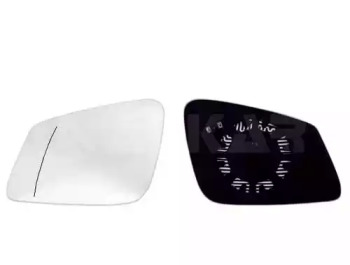 Скло дзеркала (з підігрівом) BMW 1 (F20/ F21)/ 3 (F30/ F31)/ 5 (F10/ F11) 09- (L) ALKAR 6475845