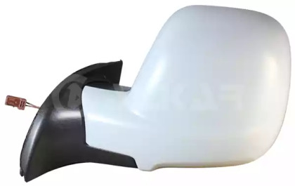 Дзеркало заднього виду (під фарбування) Citroen Berlingo/Peugeot Partner 08- (L) (електро/підігрів) ALKAR 9239867