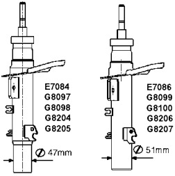 Амортизатор Monroe G8204