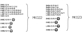 Опора стійки амортизатора Monroe MK023