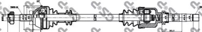Піввісь Fiat Ducato TD 94- (R) (28x41x1079) GSP 210036