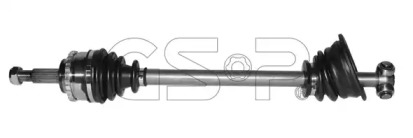 Піввісь Renault Kangoo 1.2 16V 01- (L) (23x641x26T) (+ABS) d=29.5 GSP 250523