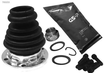 Пильник ШРКШ (внутрішній) VW Golf 86-06/Audi A3 96-03/Skoda Octavia 98-10 (35x56x101.5)(к-кт) GSP 760055