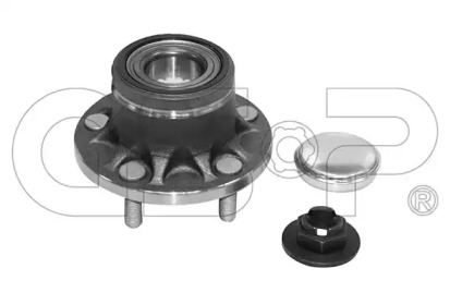Підшипник маточини (задньої) Ford Connect 02-13 (+ABS)(к-кт) GSP 9237016K