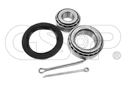 Підшипник маточини (задньої) Audi 80/100/A4/A6 (к-кт) GSP GK0542