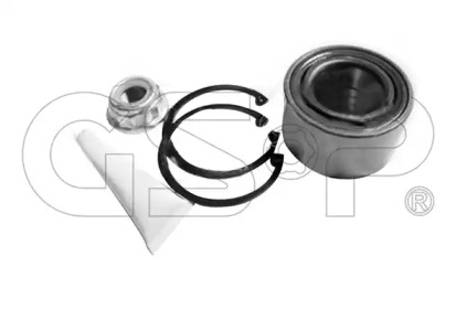 Підшипник маточини (передньої) VW Polo 83-01/Golf 83-92 (35x66x37)(к-кт) GSP GK0906