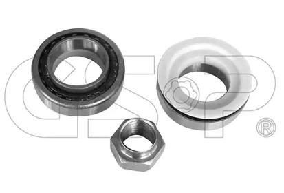 Підшипник маточини (передньої) Ford Escort 90-98/Fiesta 89-97 (35x60x18.5)(к-кт) GSP GK1431