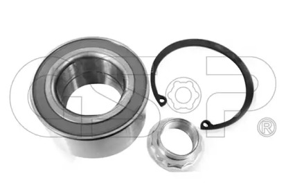 Підшипник маточини (передньої) Skoda Octavia 1.4-2.0 96-10/VW Golf 97-06 (40x40x74)(к-кт) GSP GK3455