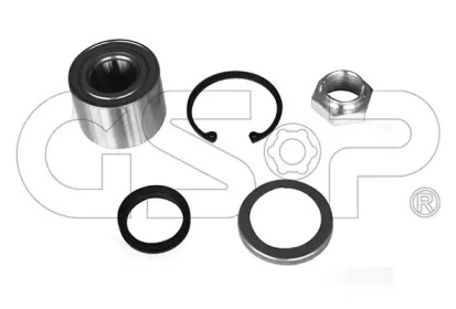 Підшипник маточини (задньої) Citroen Saxo/Xsara/Peugeot 106/206/306 96- (к-кт) GSP GK3556