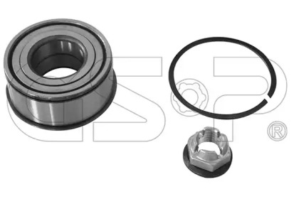 Підшипник маточини (передньої) Renault Kangoo 02-/Clio 2.0 00-09 (4x4) (40x84x38)(к-кт) GSP GK3615