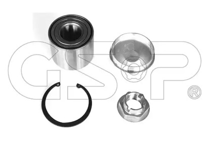 Підшипник маточини (задньої) Renault Megane II 03-/Clio 05-14 (25x55x45) GSP GK3639