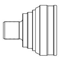 ШРКШ (зовнішній) VW T4 1.9-2.5TDI 94- (38x27x99.5) GSP 861005