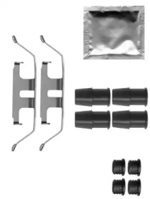 Планка супорта (переднього) притискна (к-кт) BMW 3 (F30)/7 (G11/G12)/X4 (F26) 10- (Bosch) TEXTAR 82517800