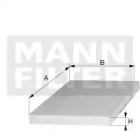 Повітряний фільтр салона Mann-Filter CUK 23014-2