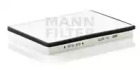 Повітряний фільтр салону Mann-Filter CU 2672