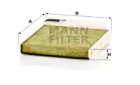 Повітряний фільтр салону Mann-Filter FP 1829