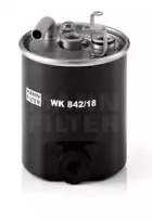 Фільтр палива Mann-Filter WK 842/18