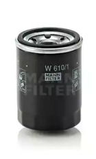 MANN-FILTER Фільтр мастил шт. W610/1