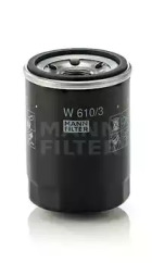 MANN-FILTER Фильтр мастил шт. W610/3