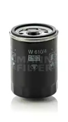 Оливний фільтр шт. Mann-Filter W610/4