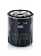 MANN-FILTER Фільтр мастил шт. W7043
