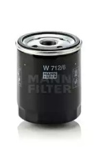 Фильтр оливи Mann-Filter W 712/6
