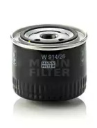 Фильтр масляный Honda Civic/Accord 2.0 TDi 96-02 Mann-Filter W 914/26