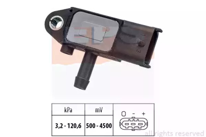 Датчик тиску вихлопних газів Opel Combo 1.3CDTI 16V 05- EPS 1.993.273