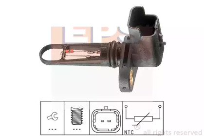 Датчик температури впуску повітря Fiat Scudo 99-/Volvo V50 1.6-2.0 D 04- EPS 1.994.021