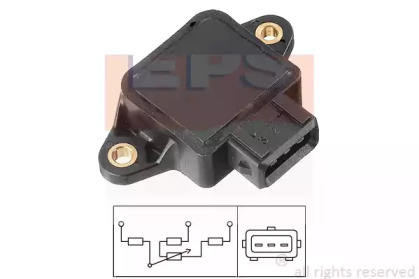 Датчик положення заслонки дросельної Chevrolet/Citroen/Fiat/Gaz/Kia/Opel/Peugeot/Uaz EPS 1.995.002