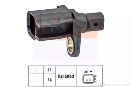 Датчик ABS (задній) Ford Transit Connect 1.8TDCi 02-/Galaxy/Mondeo 06- EPS 1.960.018