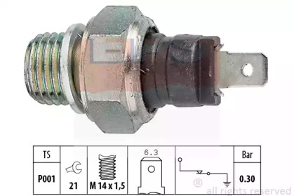 Датчик тиску оливи Fiat Ducato 1.9-2.5 D/TD 87-/VW LT 2.8 TDI 97- EPS 1.800.000