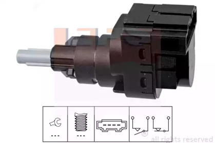 Датчик педалі гальма VW Caddy III 1.9TDi 05-10 (4 конт.) EPS 1.810.228