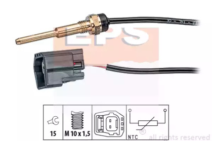 Датчик температури охолоджуючої рідини Citroen Jumper/Ford Transit/Fiat Ducato 2.2D 06- (2 конт.) EPS 1.830.289