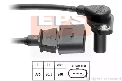 Датчик положення колінвалу Audi A3/Skoda Octavia/VW Golf/Seat Leon 1.6-2.8 96-10 EPS 1.953.220