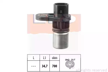 Датчик положення колінвалу Opel Astra G/Vectra B/C 2.2 direct 00- EPS 1.953.292