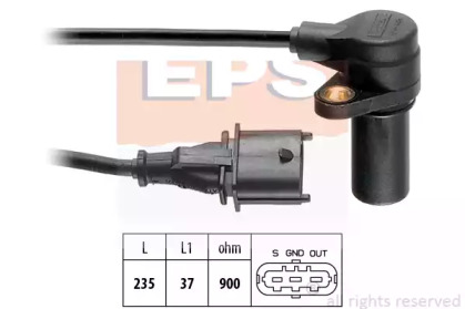 Датчик положення колінвалу Opel Astra G/H 1.7CDTI 03-10 EPS 1.953.326