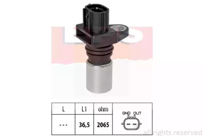 Датчик положення колінвалу Mini (R50/R53) 03-06/Nissan X-Trail 2.2 Di 01-05 EPS 1.953.417