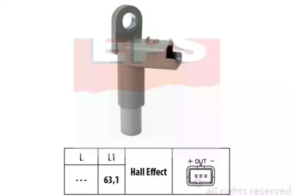 Датчик положення розподільного валу Citroen C1/C2/C3 1.4 HDi 02-/Ford Fiesta 1.4 TDCi 02- EPS 1.953.463