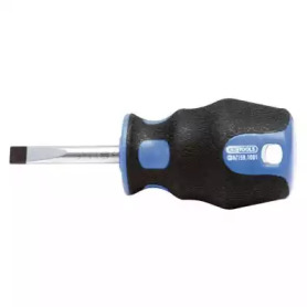 Шліцева викрутка ERGOTORQUEplus, коротка, 6мм KS TOOLS 159.1001