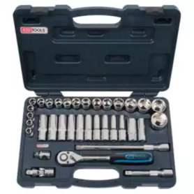 Комплект торцевих ключів CHROMEplus 1/2" 35 шт KS TOOLS 918.0635