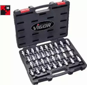 Насадка торцового ключа Socket set VIGOR V2496