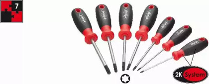 Набір викруток Torx 7 од. VIGOR V3366