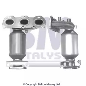 Каталізатор вихлопної системи Skoda Fabia/Roomster/VW Polo 1.2 01-15 BM CATALYSTS BM91535H