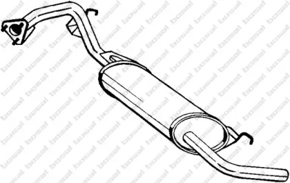 Глушник BOSAL 163-213