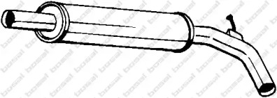 Глушитель BOSAL 227-461