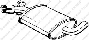 Глушник BOSAL 233-407