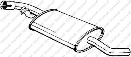 Глушник BOSAL 233-741
