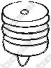 Гумка глушника BOSAL 255-001
